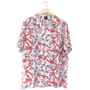 Nordstrom Fact. Made To Destroy Men’s Blank Generation Button Down Shirt Top L
